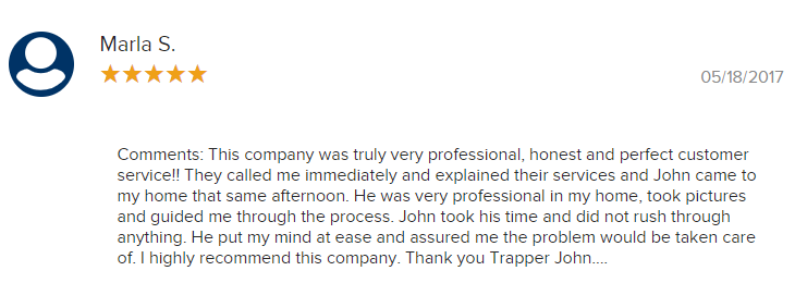 Trapper John Reviews